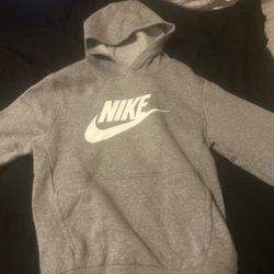 Size small Gray Nike hoodie