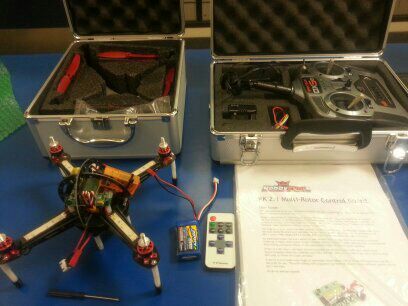 Turnigy Drone with LED Lights Controller - Complete!