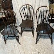 3 Vintage Chairs 