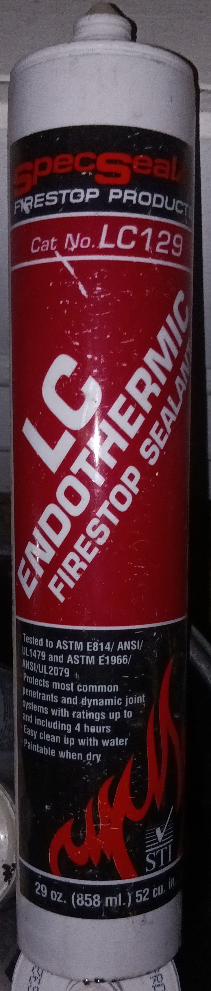 Spec Sealant Endothermic Firestop Sealant