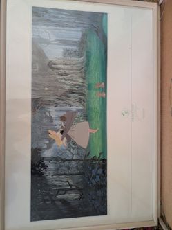 Two Framed Disney Sleeping Beauty Prints