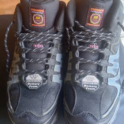 Sketchers Steel Toe Work Boots 
