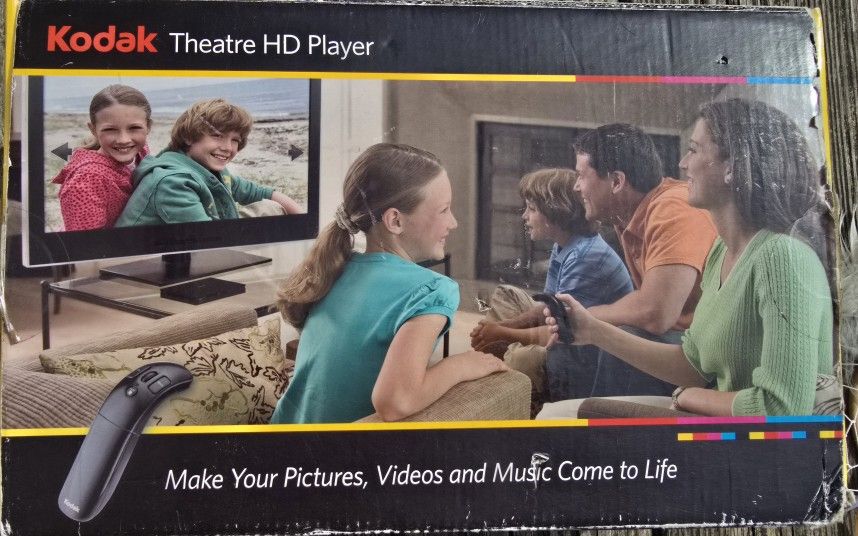 new vintage Kodak Theatre HD Player