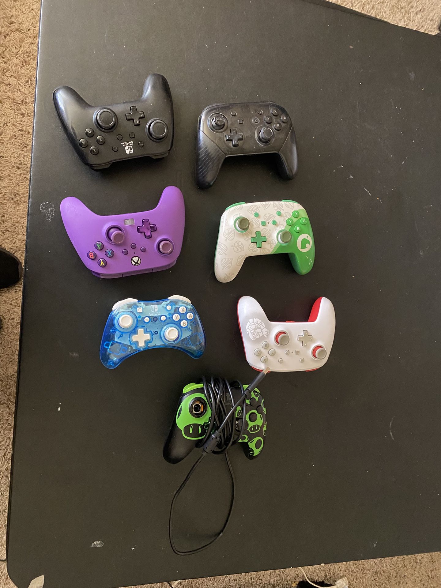 Various Game Controllers