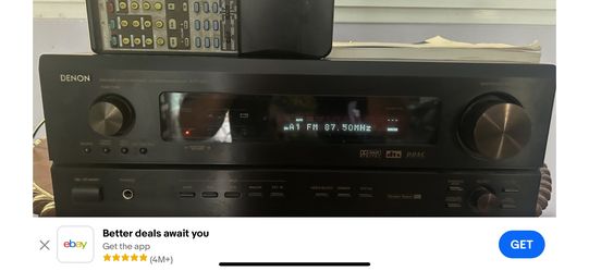 Bose Cube Speakers And Demon Receiver