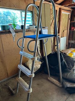 Two Swimming Pool Ladders. $20 each.