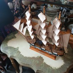 A. VESPUCCI PIRATE wood ship