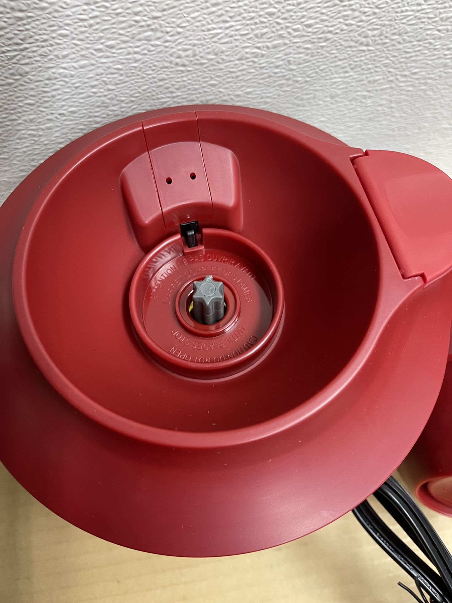 NINJA storm Food Processor Blender QB751QR Master Bowl 450 W, RED 40 oz.