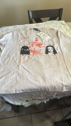 ERD Graphic Print White T-Shirt with Tags