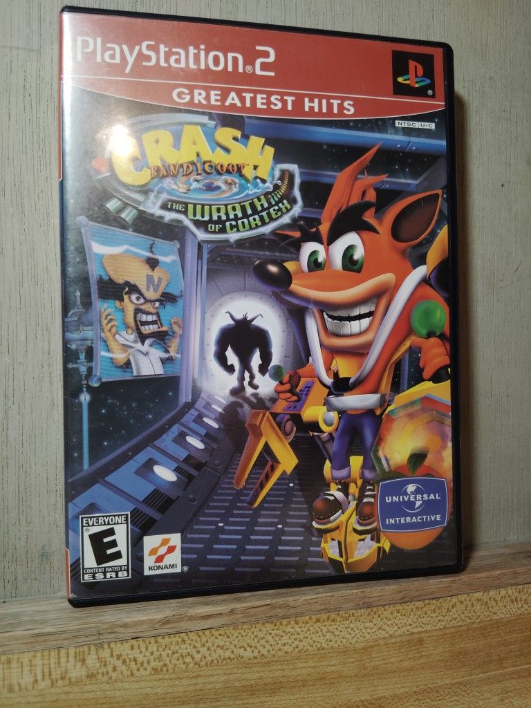 PS2 Crash Bandicoot The Wrath