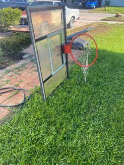 Basketball hoop outdoor