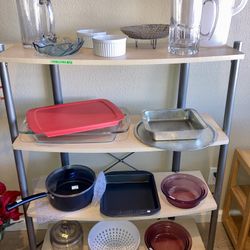 $30 For ALL Kitchen Items Bakeware Cookware Casserole Dishes Baking Pans Cooking Rack