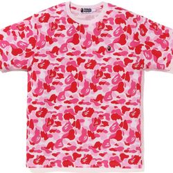 PINK BAPE CAMO SHIRT
