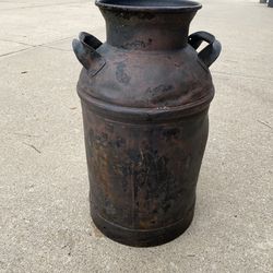 Old milk can
