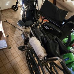 2 Wheel Chairs ,2 Walkers