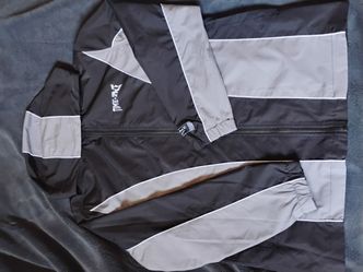 Time & Space Black and Gray Track Jacket