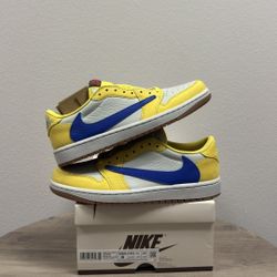 Air Jordan 1 Low Travis Scott Canary