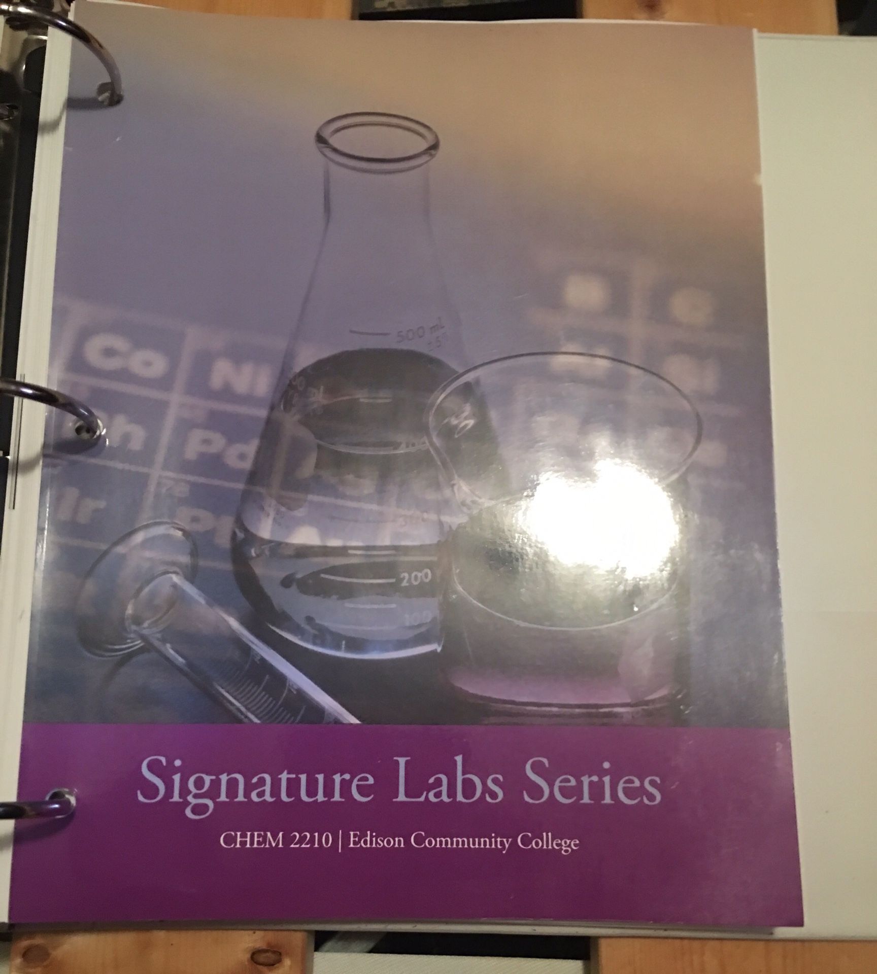 Chemistry II Lab Book