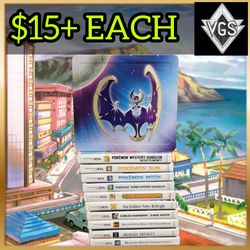 Nintendo 3DS Pokémon Sun Moon Game Lot Steelbook Bravely Default Zelda