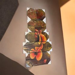 Multi-Panel Floral Wall Art Set