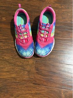 Skechers Sports Womens Instant Frame Fashion Sneakers Multicolor Rainbow Size 8