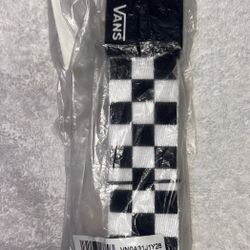 New Black And White Vans Belt