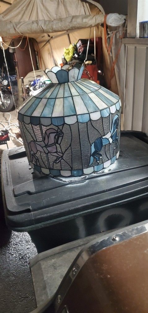 Old Horse Carosal Hanging Light