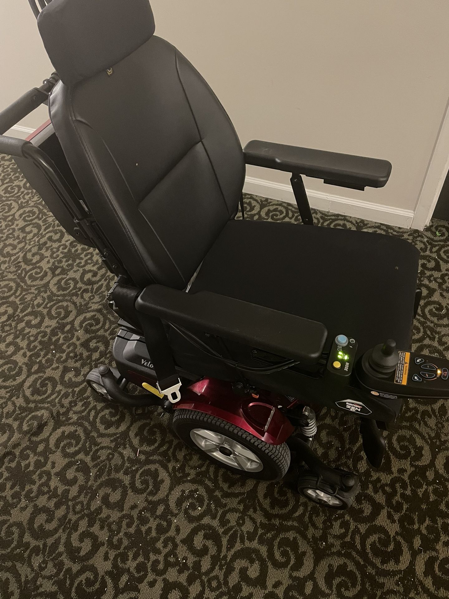 Velocity rehab wheelchair