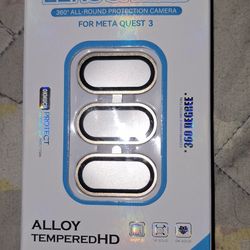 Gold meta quest 3 lens shield
