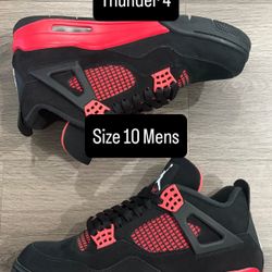 Jordan 4 Red Thunder 