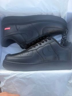 Supreme x Nike Air Force 1 Low Black
