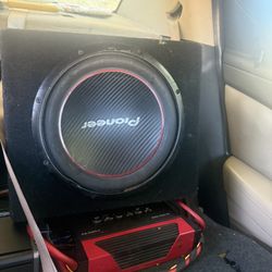 12” Pioneer Subwoofer 