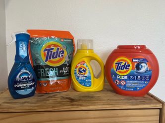 Combo de productos de lavandería y limpieza del hogar $30