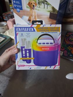Speaker and 2 mics