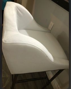 Upholstered island chairs (3)