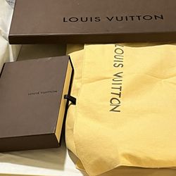 Open Box Louis Vuitton Purse and Wallet With Dust Bags and Original Boxes 