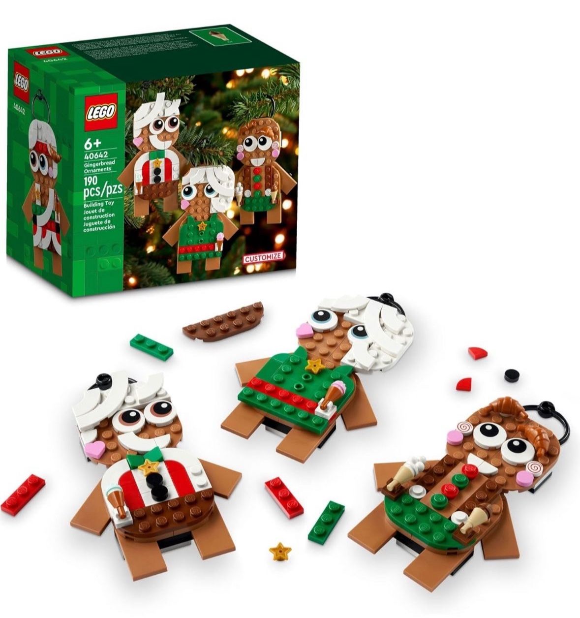 LEGO Gingerbread Ornaments (40642) building toy