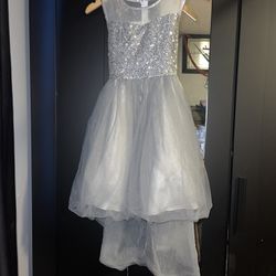 Silver Party Dress 