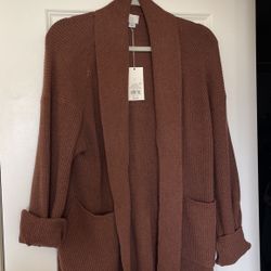 Brown Cardigan 