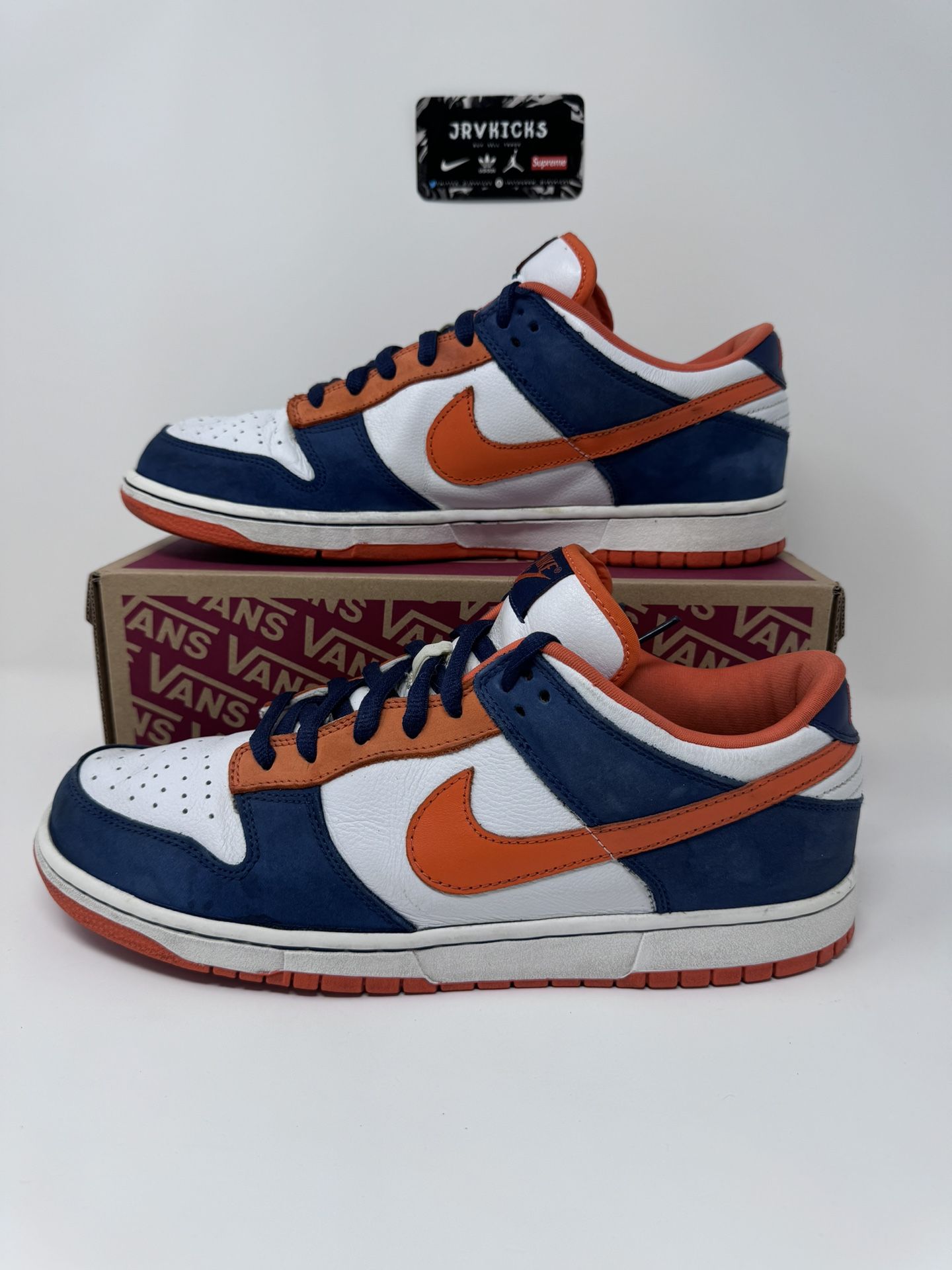 Nike SB Dunk Low Pro Broncos 2003 Shoes Orange Men's 304292 184