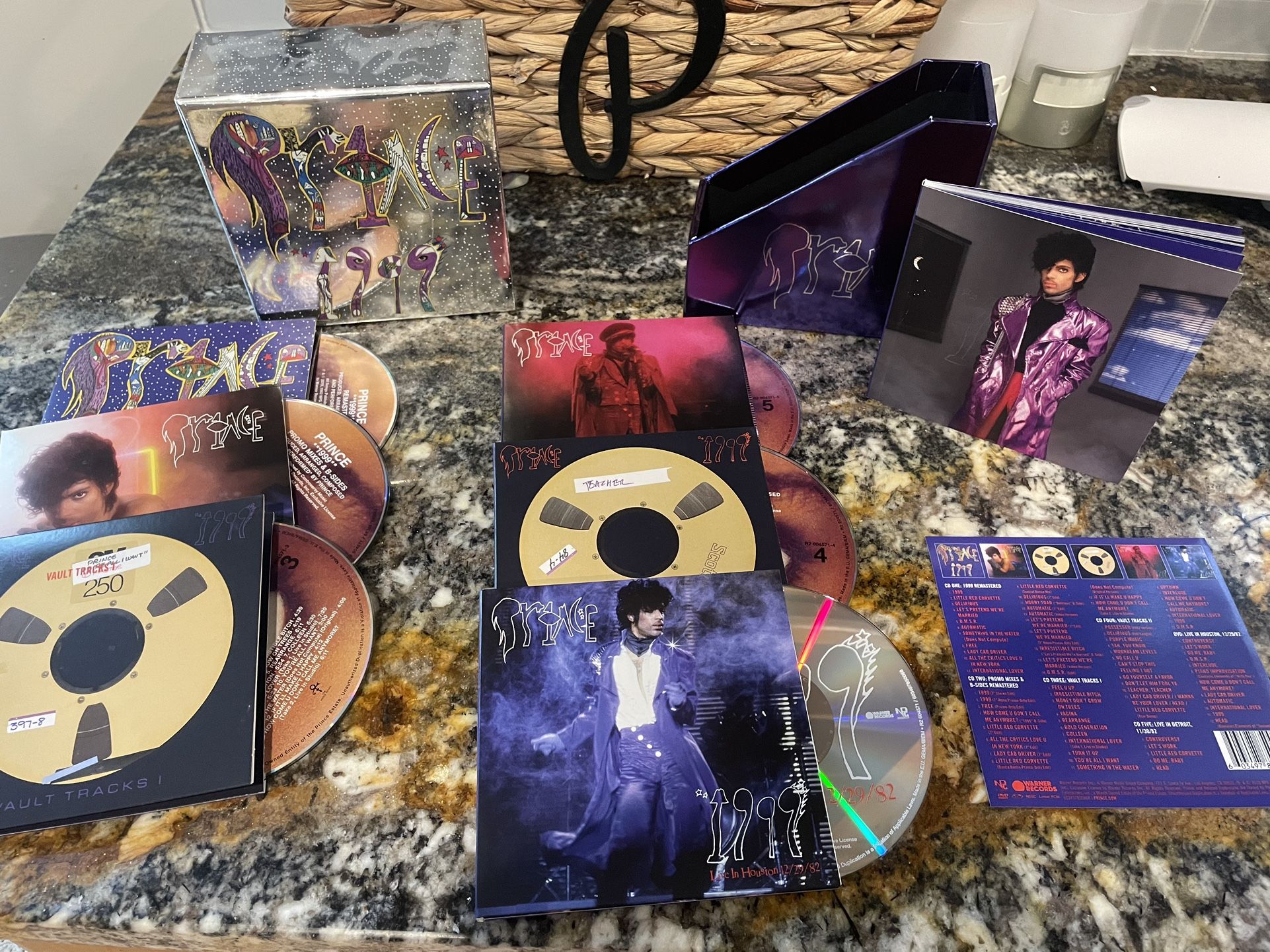  Prince 1999 Live Recordings + Vault Tracks 6CD Deluxe Edition