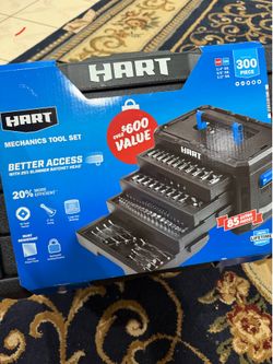 HART TOOL SET 300 PIECES. NEW