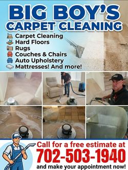 Carpet and tile cleaning