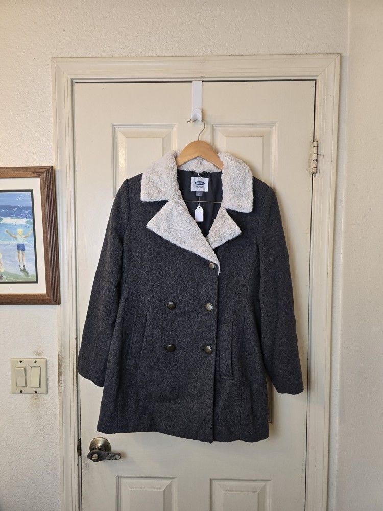 Old Navy Wool Coat Womens Medium
