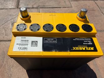 Tesla OEM 12V AGM Battery AtlasBX U1LS Fits 2016-2021 Model S / Model X