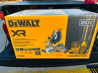 DeWalt XR 12" Double Bevel Sliding Miter Saw