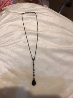 Black necklace