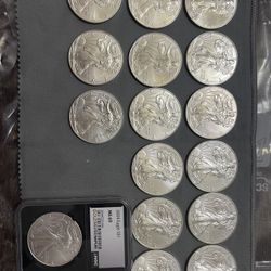 .999 1 Troy Oz Silver  US Mint American Silver Eagles