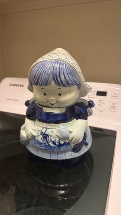 Cookie jar Hand painted