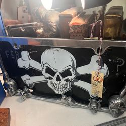 Old License Plate Holder